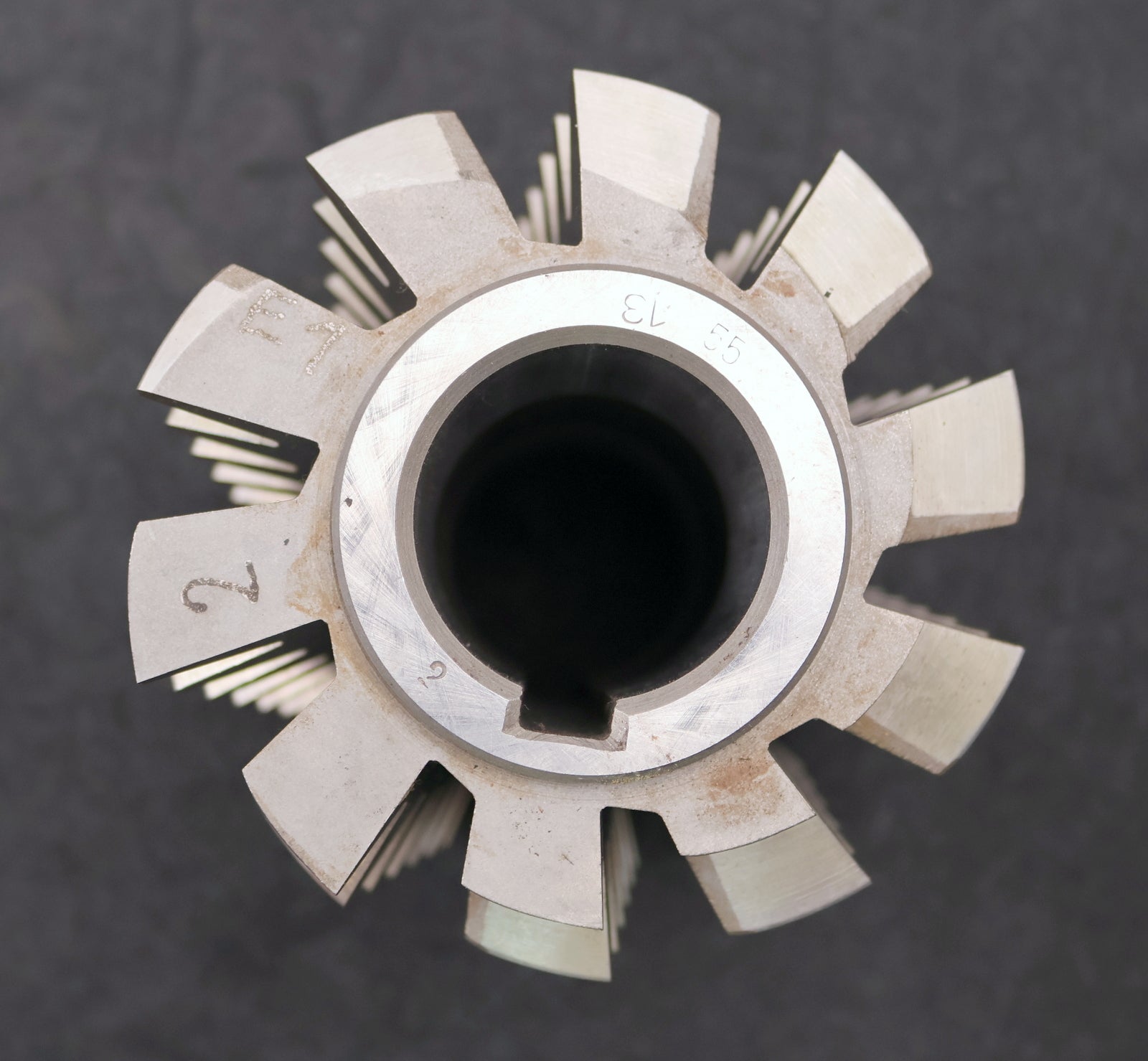 Bild des Artikels PWS-Zahnrad-Wälzfräser-gear-hob-m=-6,5mm-20°-EGW-Ø109x135xØ40mm-mit-LKN-BPII