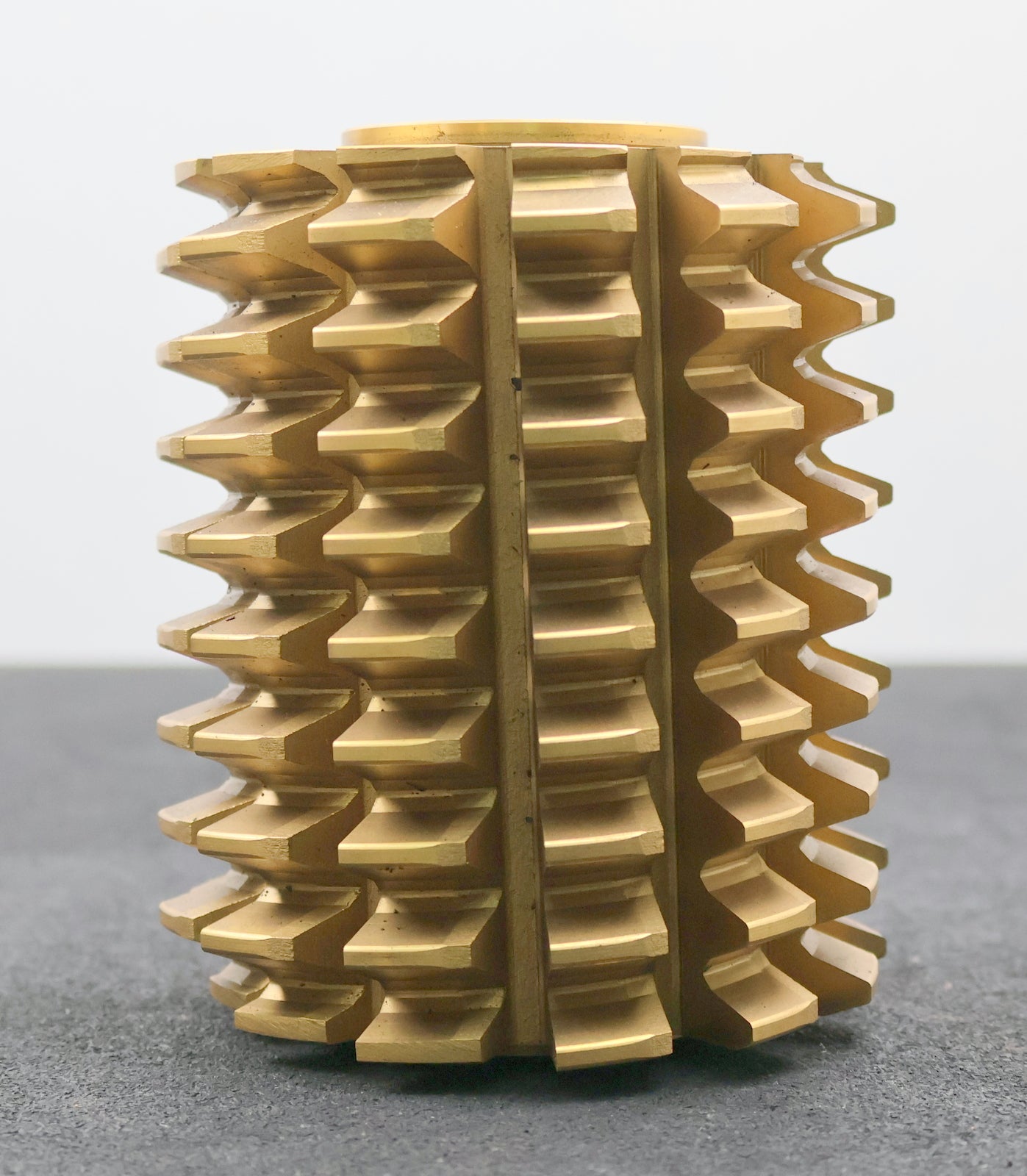 Bild des Artikels PWS-Zahnrad-Wälzfräser-gear-hob-m=-5mm-20°-EGW-Ø125x151xØ40mm-mit-LKN-BPII