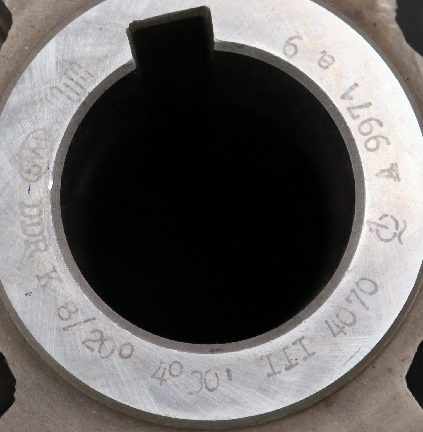 Bild des Artikels PWS-Zahnrad-Wälzfräser-gear-hob-m=-8mm-20°-EGW-Ø124x151xØ40mm-mit-LKN-BPIII