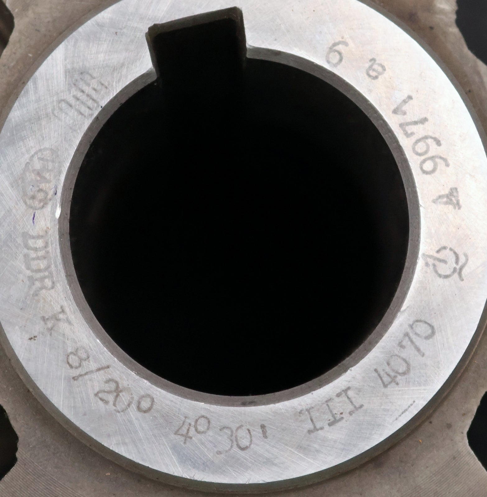 Bild des Artikels PWS-Zahnrad-Wälzfräser-gear-hob-m=-8mm-20°-EGW-Ø124x151xØ40mm-mit-LKN-BPIII