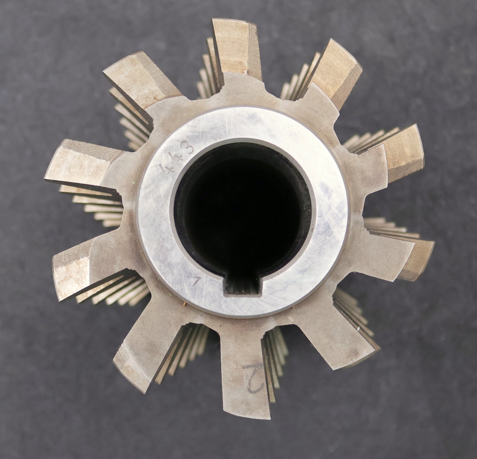 Bild des Artikels PWS-Zahnrad-Wälzfräser-gear-hob-m=-8mm-20°-EGW-Ø124x151xØ40mm-mit-LKN-BPIII