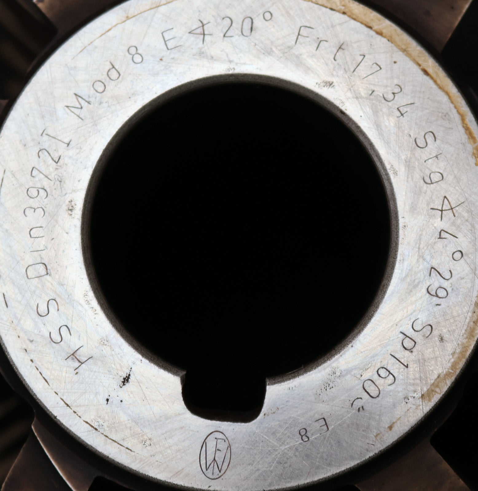 Bild des Artikels FETTE-Zahnrad-Wälzfräser-gear-hob-m=-8mm-20°-EGW-Ø122x139xØ40mm-mit-LKN