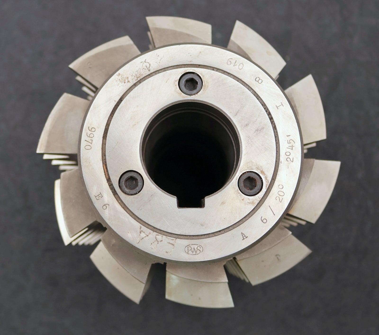 Bild des Artikels PWS-Zahnrad-Wälzfräser-gear-hob-m=-6mm-20°-EGW-Ø139x146xØ40mm-mit-LKN-BPI