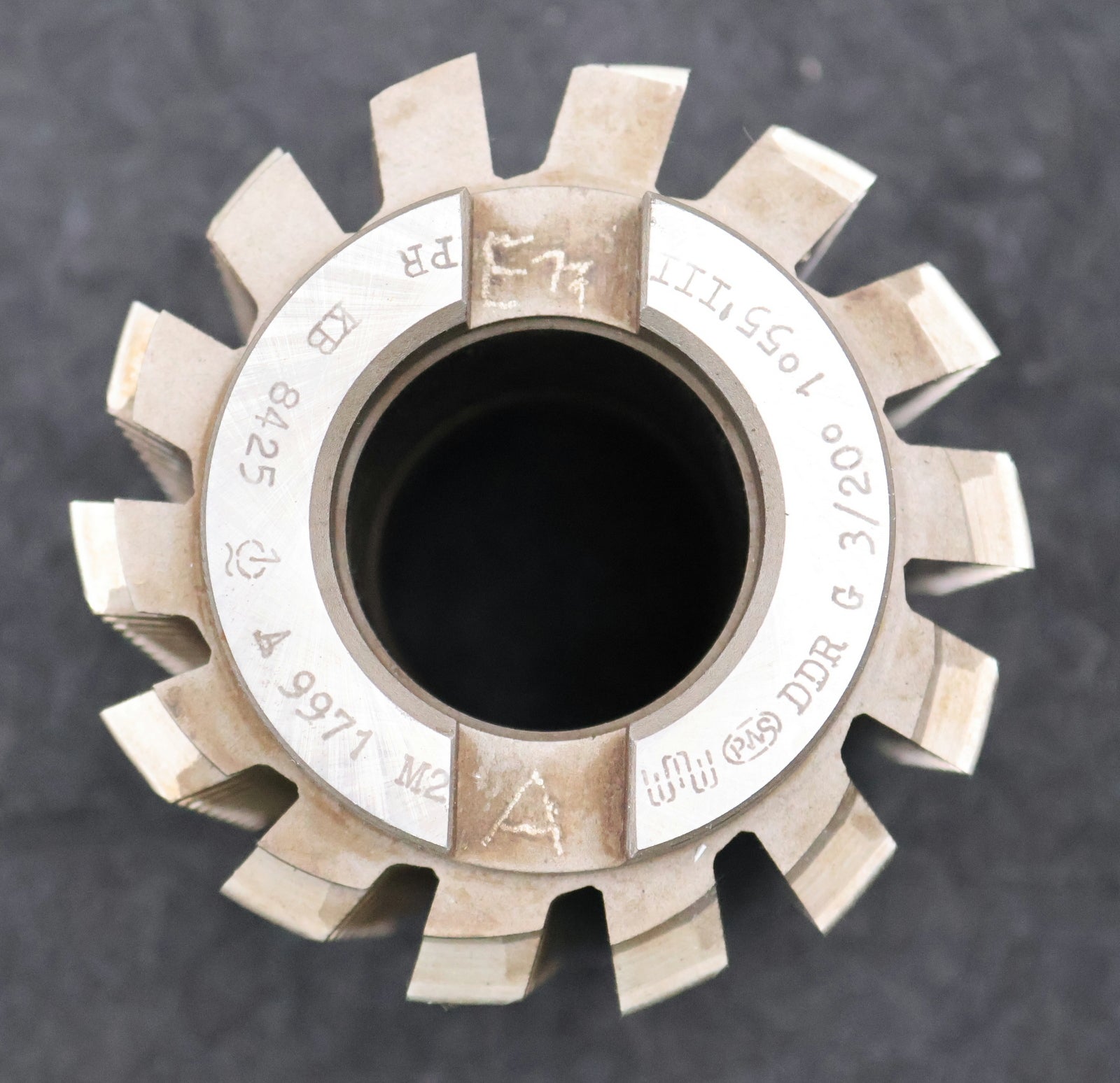 Bild des Artikels PWS-Zahnrad-Wälzfräser-gear-hob-m=-3mm-20°-EGW-Ø95x128xØ40mm-BPIII