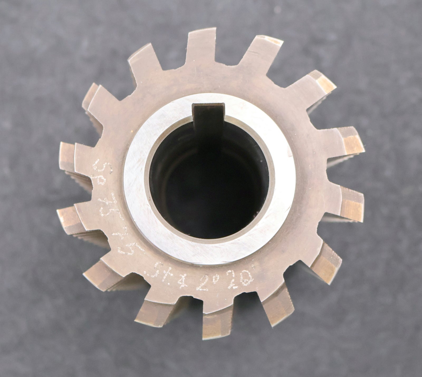 Bild des Artikels PWS-Zahnrad-Wälzfräser-gear-hob-m=-4mm-20°-EGW-Ø108x135xØ40mm-mit-LKN-BPII