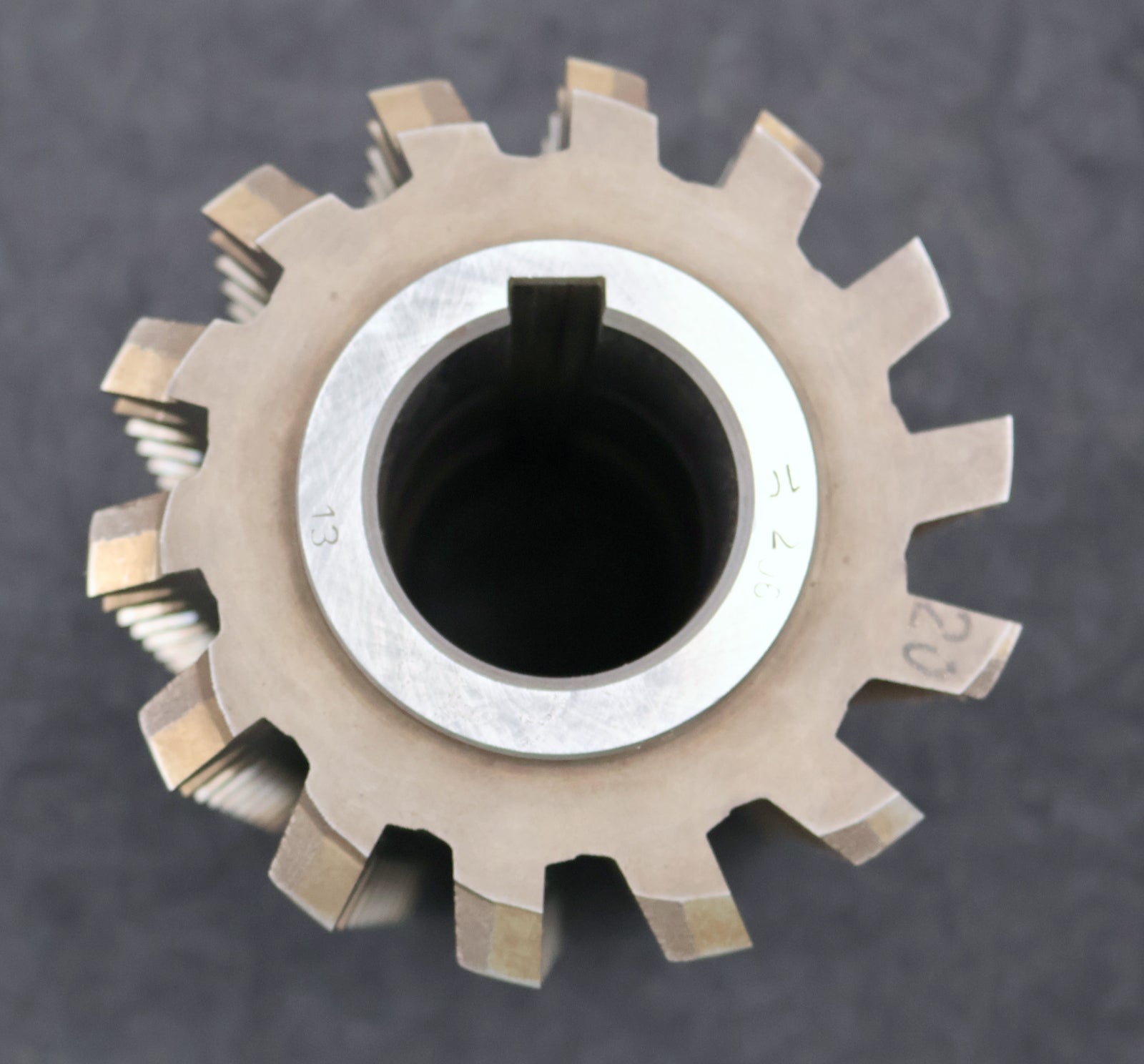 Bild des Artikels PWS-Zahnrad-Wälzfräser-gear-hob-m=-4mm-20°-EGW-Ø108x135xØ40mm-mit-LKN-BPII