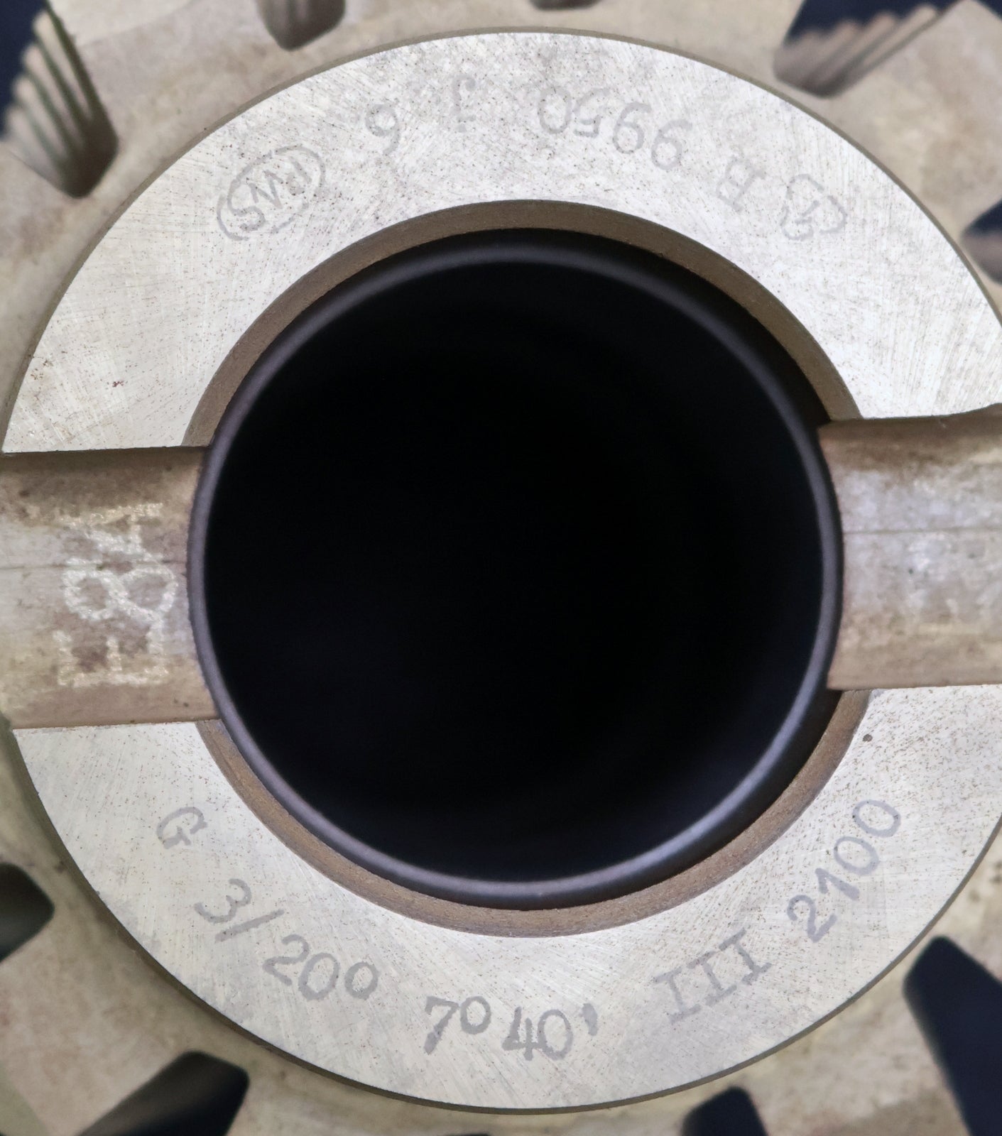 Bild des Artikels PWS-Zahnrad-Wälzfräser-gear-hob-m=-3mm-20°-EGW-Ø100x128xØ40mm-BPIII