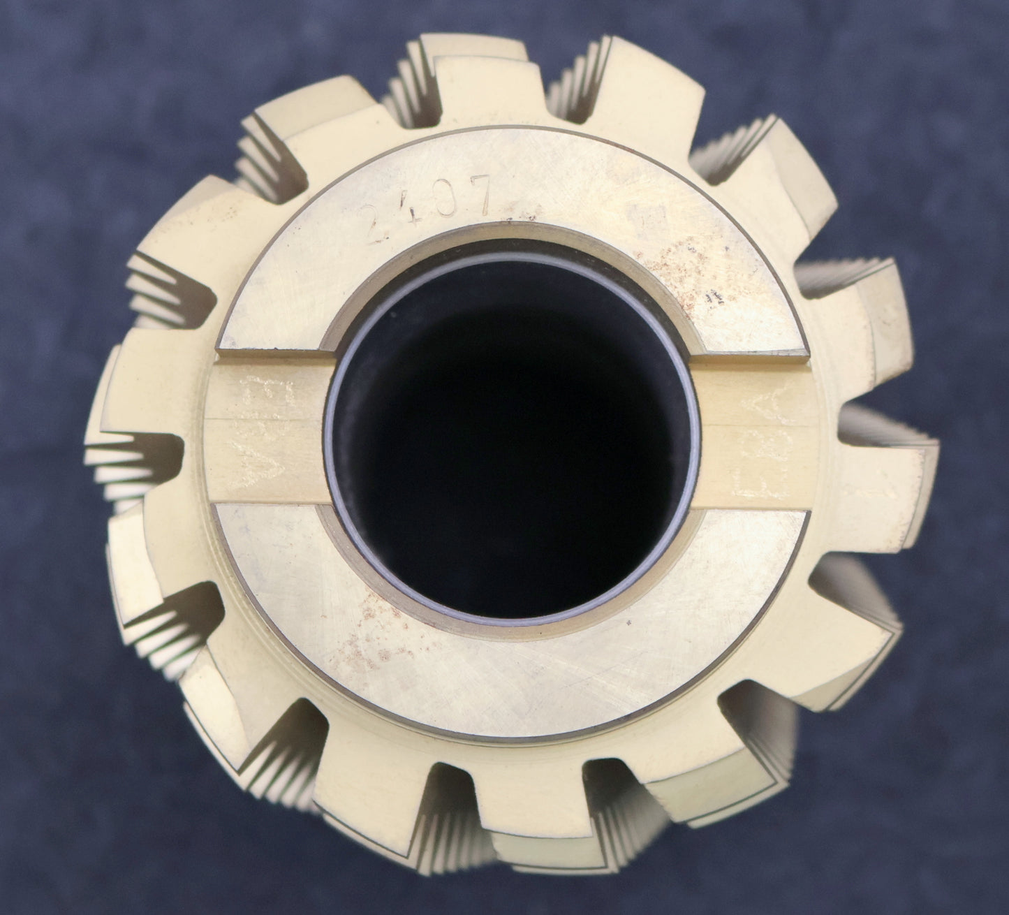 Bild des Artikels PWS-Zahnrad-Wälzfräser-gear-hob-m=-3mm-20°-EGW-Ø100x128xØ40mm-BPIII