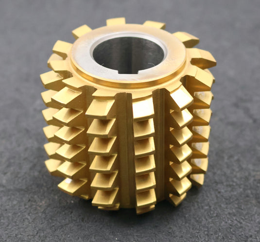 Bild des Artikels PWS-Zahnrad-Wälzfräser-gear-hob-m=-3mm-20°-EGW-Ø80x69xØ32mm-mit-LKN-BPII