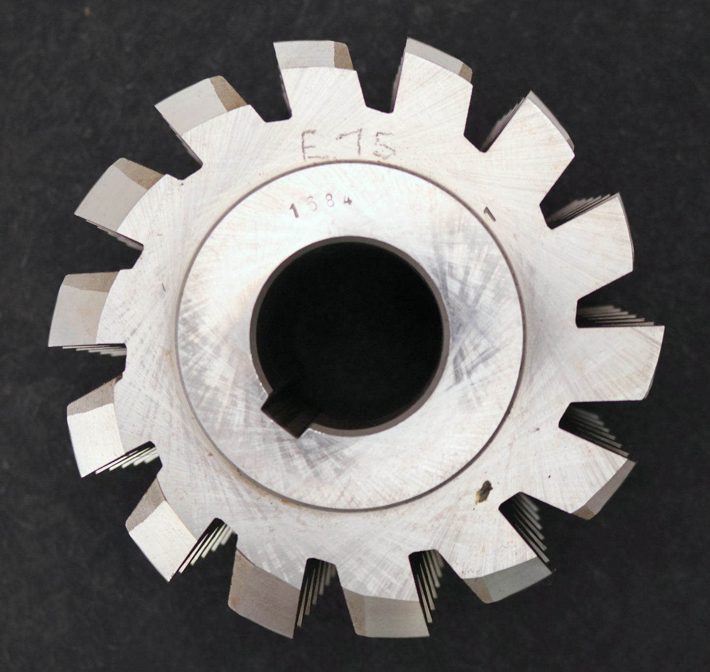 Bild des Artikels PWS-Zahnrad-Wälzfräser-gear-hob-m=-5mm-20°-EGW-Ø133x111xØ40mm-mit-LKN-BPII