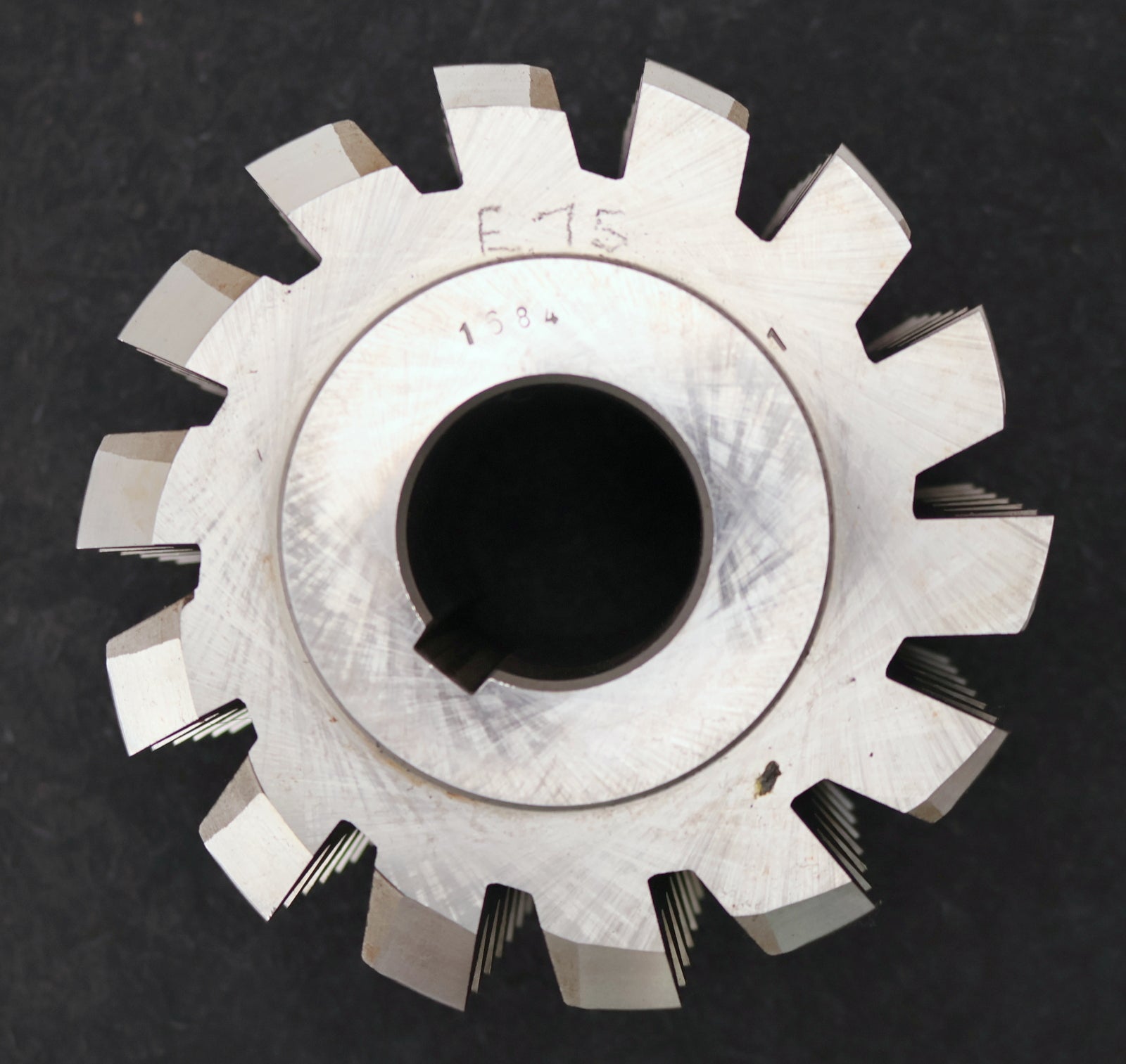 Bild des Artikels PWS-Zahnrad-Wälzfräser-gear-hob-m=-5mm-20°-EGW-Ø133x111xØ40mm-mit-LKN-BPII