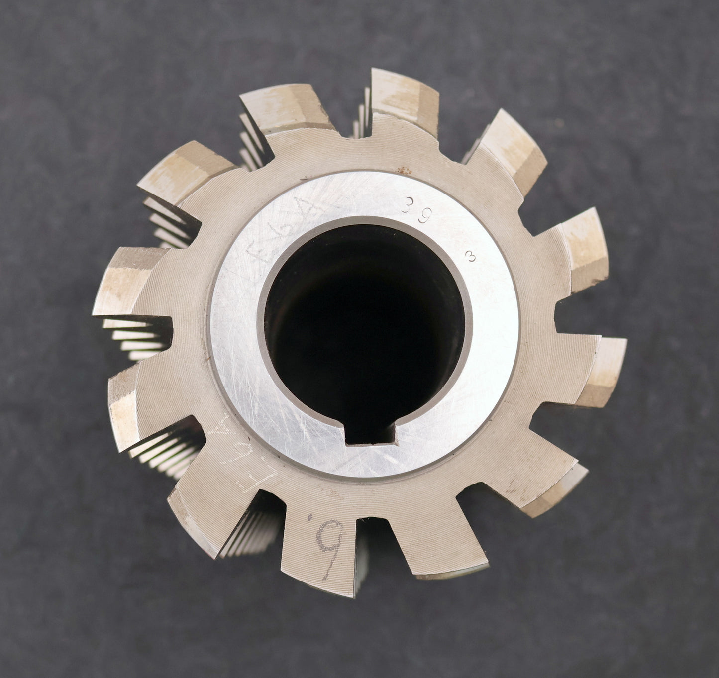 Bild des Artikels PWS-Zahnrad-Wälzfräser-gear-hob-m=-6mm-20°-EGW-Ø132x170xØ50mm-mit-LKN-BPII