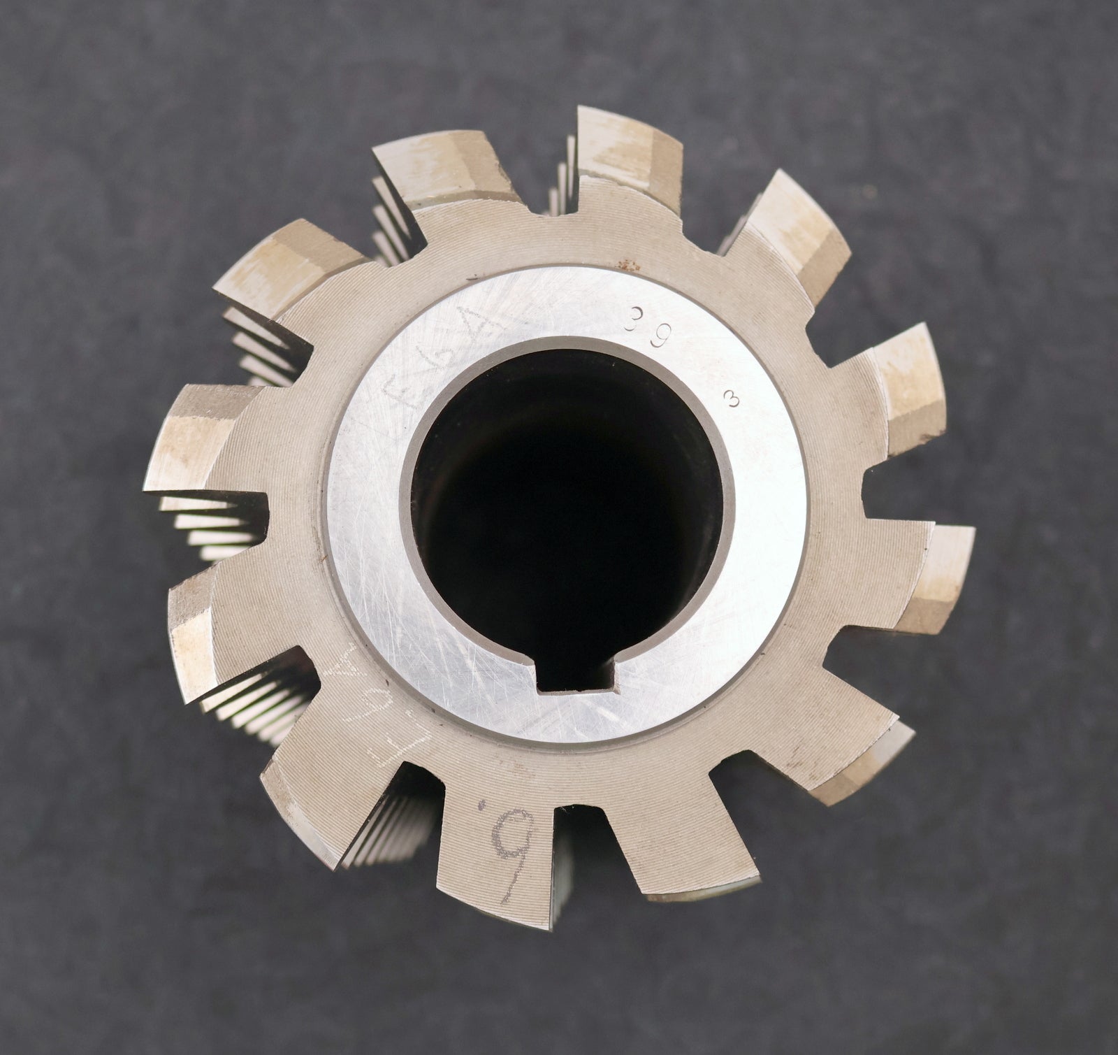 Bild des Artikels PWS-Zahnrad-Wälzfräser-gear-hob-m=-6mm-20°-EGW-Ø132x170xØ50mm-mit-LKN-BPII