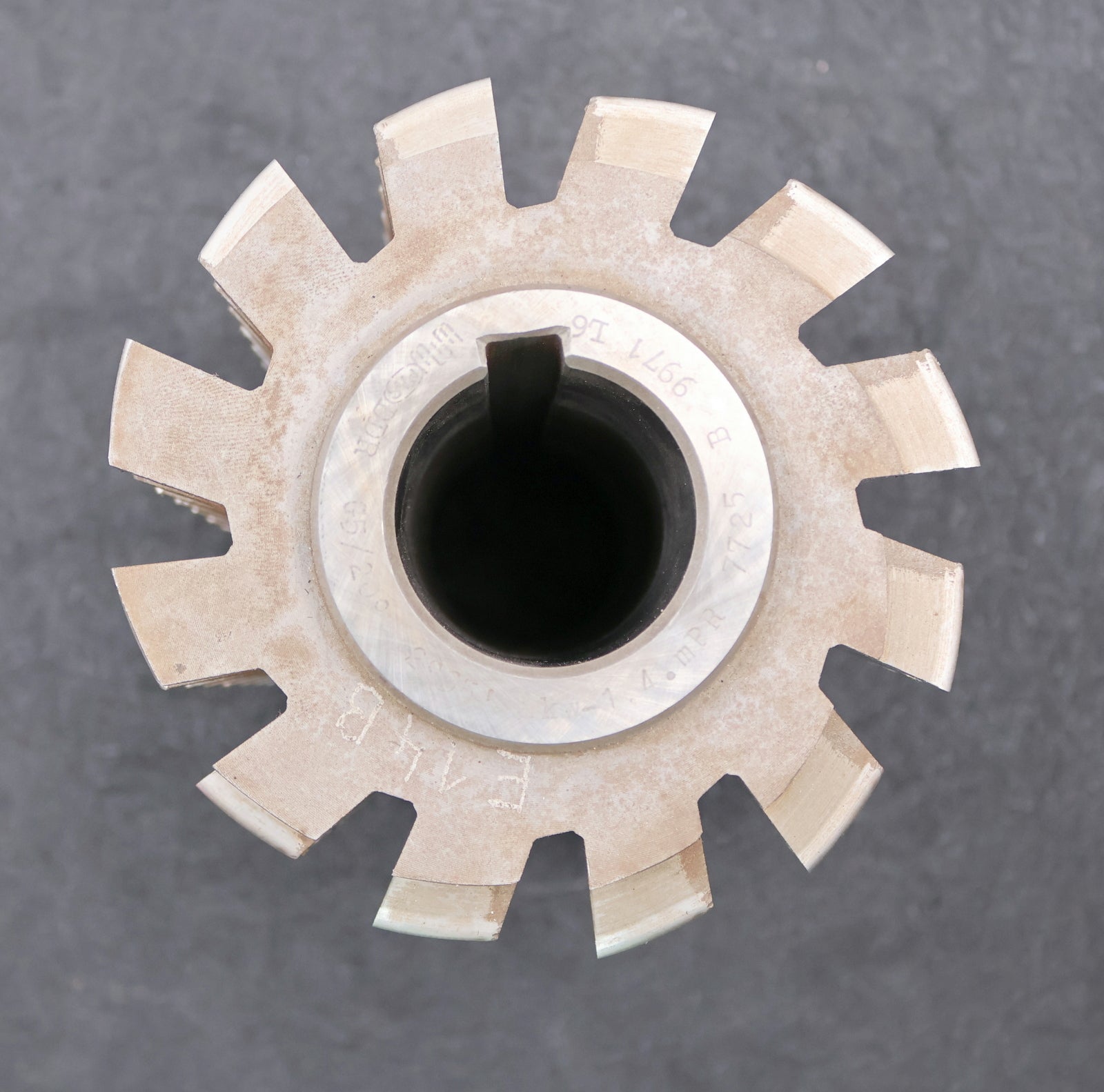 Bild des Artikels PWS-Zahnrad-Wälzfräser-gear-hob-m=-5mm-20°-EGW-Ø125x151xØ40mm-mit-LKN