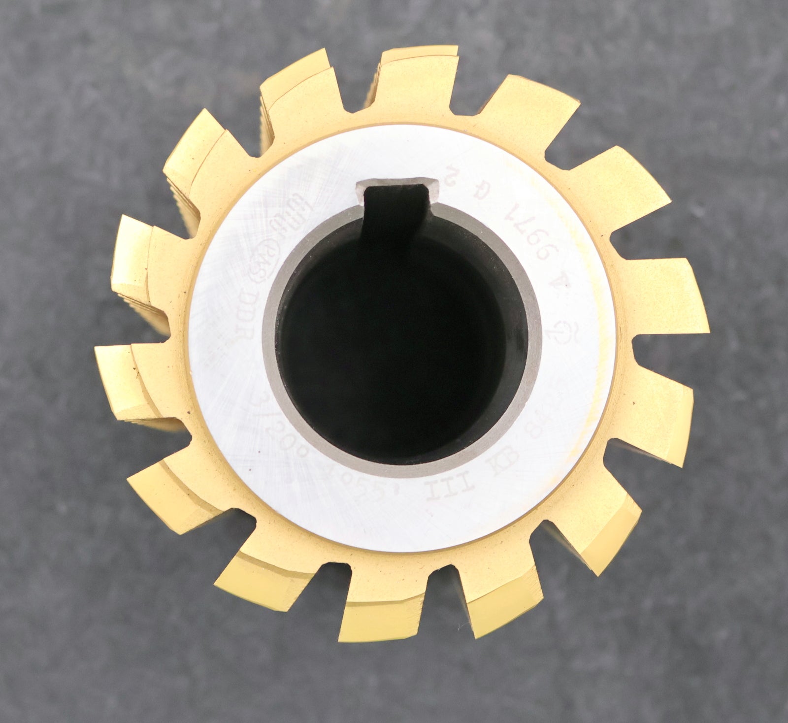 Bild des Artikels PWS-Zahnrad-Wälzfräser-gear-hob-m=-3mm-20°-EGW-Ø98x110xØ40mm-mit-LKN-BPIII