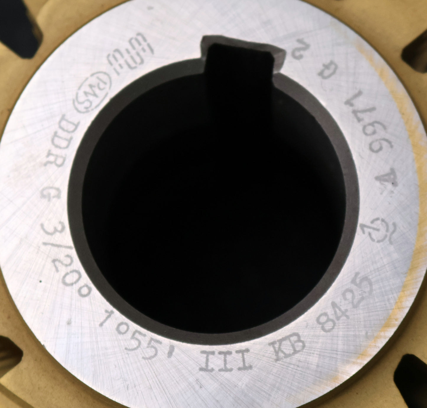Bild des Artikels PWS-Zahnrad-Wälzfräser-gear-hob-m=-3mm-20°-EGW-Ø98x110xØ40mm-mit-LKN-BPIII