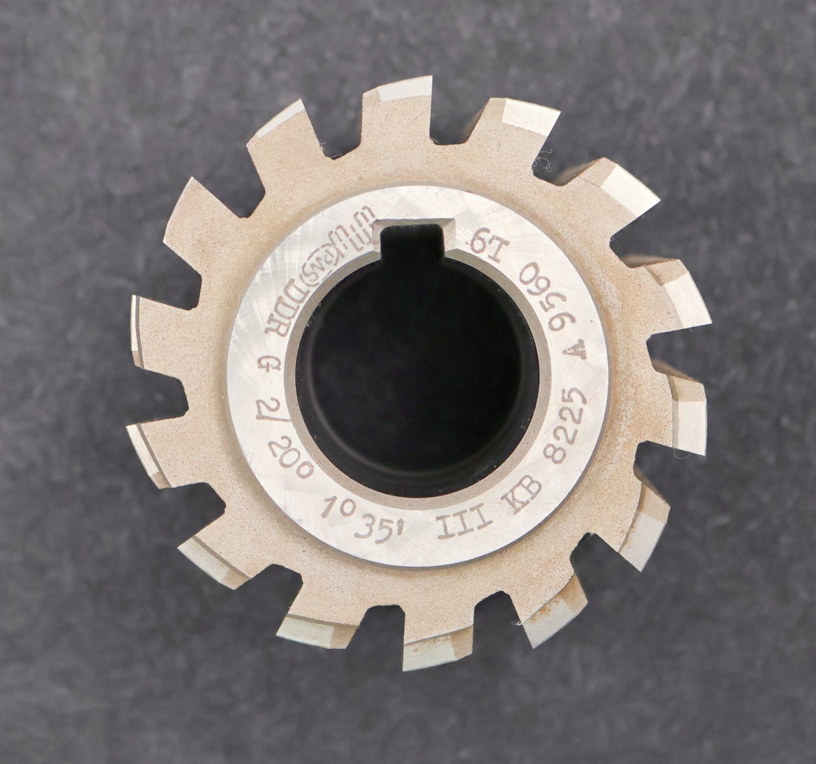 Bild des Artikels PWS-Zahnrad-Wälzfräser-gear-hob-m=-2mm-20°-EGW-Ø80x72xØ32mm-LKN-BPIII