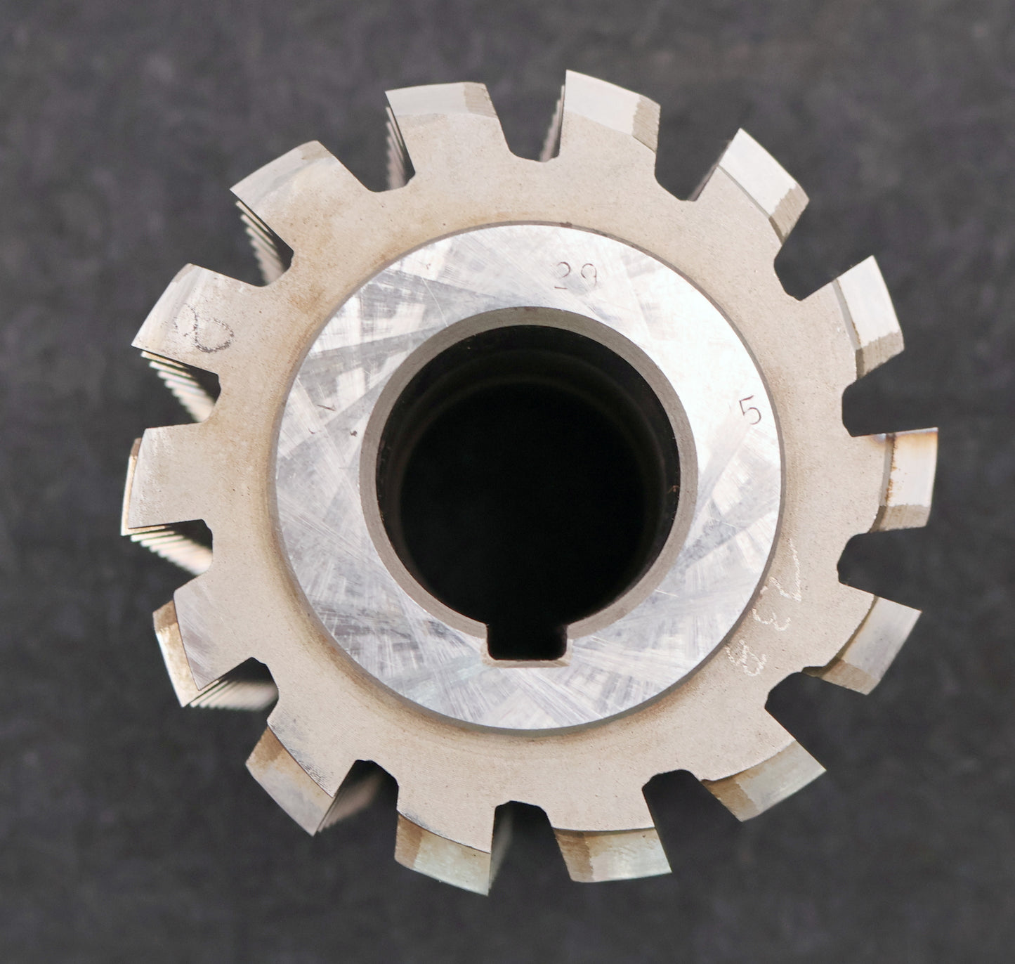 Bild des Artikels PWS-Zahnrad-Wälzfräser-gear-hob-m=-2,5mm-20°-EGW-Ø89x88xØ32mm-mit-LKN-BPIII