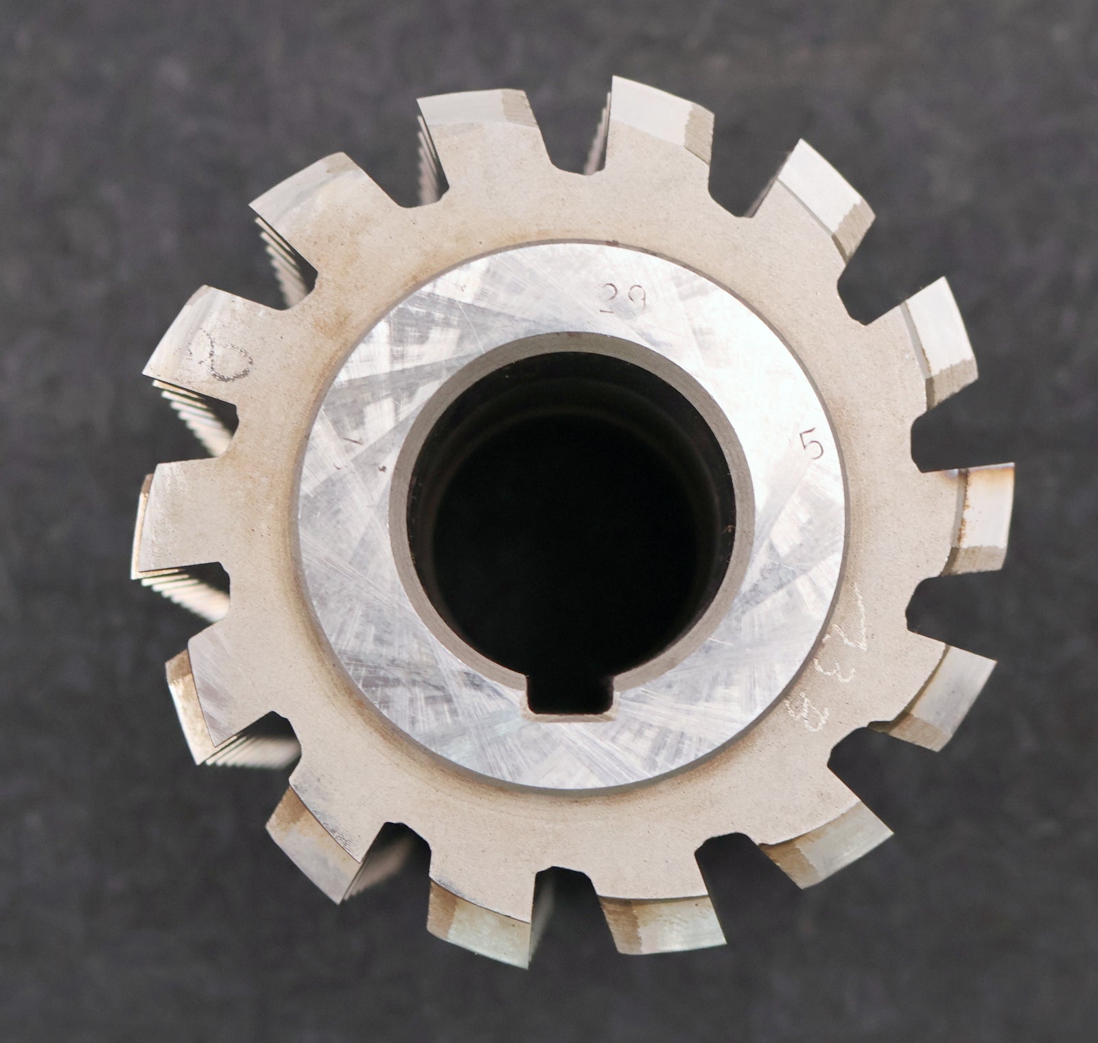 Bild des Artikels PWS-Zahnrad-Wälzfräser-gear-hob-m=-2,5mm-20°-EGW-Ø89x88xØ32mm-mit-LKN-BPIII