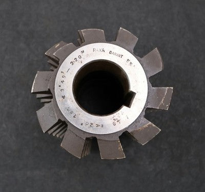 RAXA GARANT Zahnrad-Wälzfräser gear hob m= 8mm 20° EGW Ø136x129xxØ50mm mit LKN