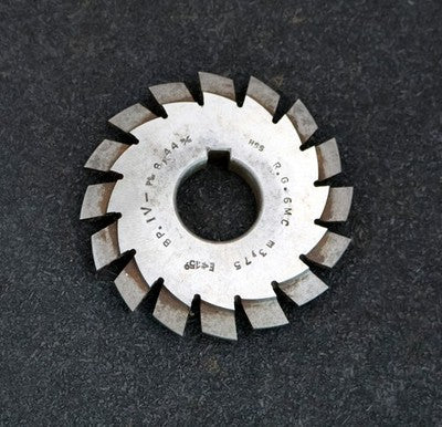 RAXA GARANT Zahnstangen-Formfräser m= 3,75mm 15° EGW Ø90x13xØ27mm mit LKN BP IV