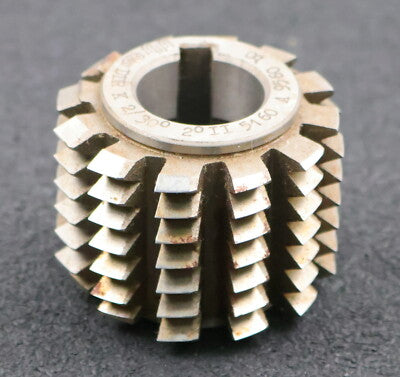 PWS Kerbzahnwellen-Wälzfräser gear hob m= 2,0mm 30° EGW BP II nach DIN5481