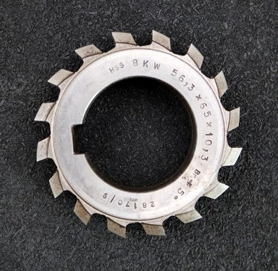 RAXA GARANT Keilwellen-Formfräser 8 Keile 56,3x65x10,3mm mit Höcker Ø76x20xØ40mm