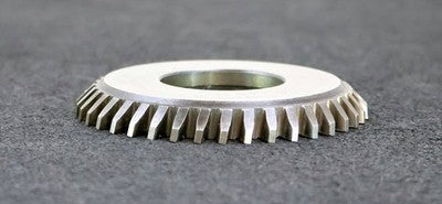 LORENZ Scheibenschneidrad mit Treppenschliff gear shaper m= 2,5mm 15° EGW Z= 40
