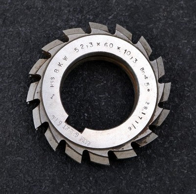 RAXA GARANT Keilwellen-Formfräser mit Höcker 8 Keile 52,3x60x10,3mm Ø76x20xØ40mm