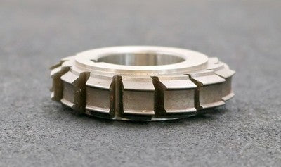 HENTZEN Keilwellen-Formfräser 8 Keile 62,3x22x12,3mm mit Höcker Vorfräser