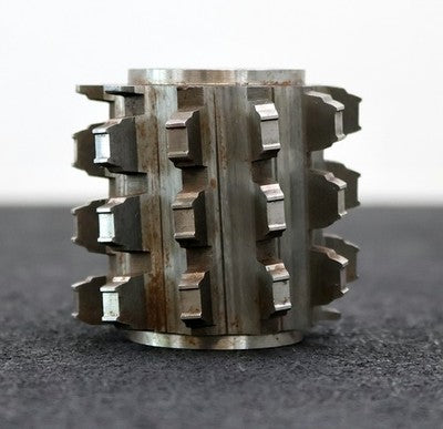 Keilwellen-Wälzfräser 8 Keile 30,3x42x7,3mm Vorfräser mit Höcker Ø61x57xØ27mm
