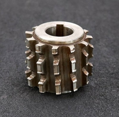Keilwellen-Wälzfräser 6 Keile 36,2x42x8,2mm mit Höcker Ø67x57xØ27mm mit LKN