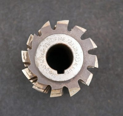 Keilwellen-Wälzfräser 6 Keile 72,3x78x12,3mm Abmessungen Ø82x82x27mm mit LKN