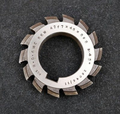 RAXA GARANT Keilwellen-Formfräser 8 Keile 42f7x48x8e8mm mit Höcker Ø76x16xØ40mm