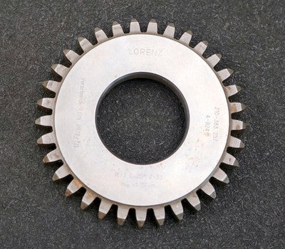 LORENZ Scheibenschneidrad gear shaper m= 3mm 20° EGW Z = 33 hkw= 1,37xm