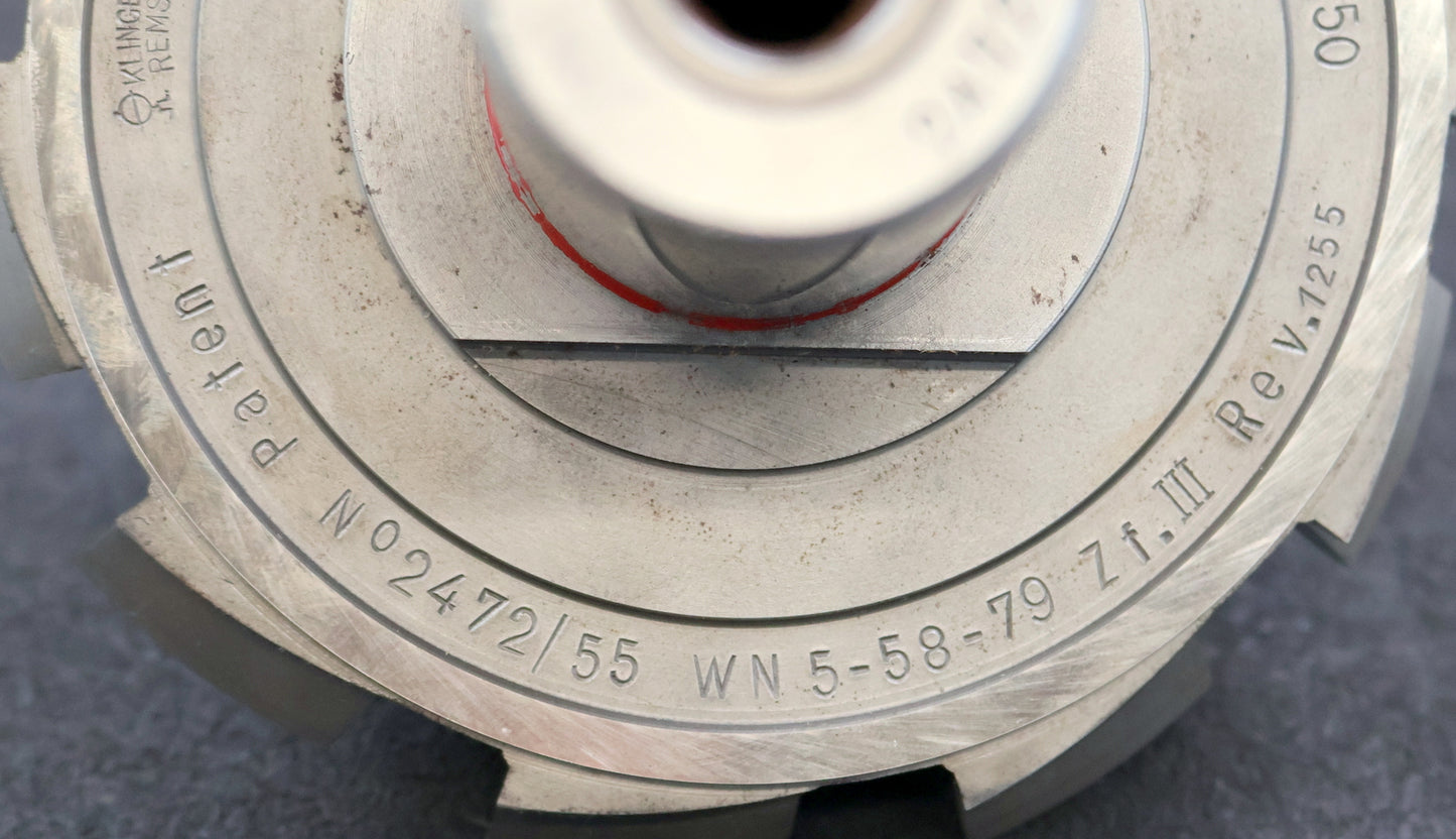 KLINGELNBERG Palloid-Wälzfräser m= 5,0 17°30' EGW Zahnform III 1-gg. Links