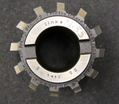 GPS Vollstahlwälzfräser gear hob m= 3mm 20° EGW -  Ø90x80xØ40mm 1gg. Links