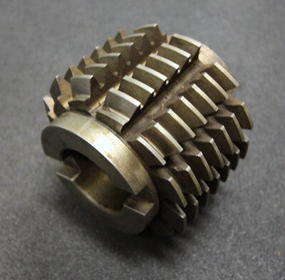 KLINGELNBERG Vollstahlwälzfräser gear hob m = 3mm 17°20 EGW Ø100x85xØ40mm