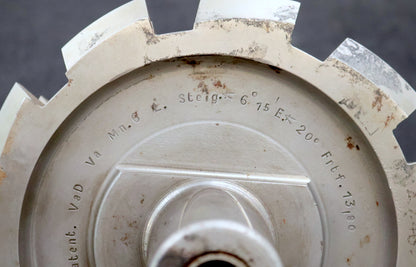 KLINGELNBERG Palloid-Wälzfräser m= 6,0 20° EGW Zahnform I 1-gg. Li. Rest 90%