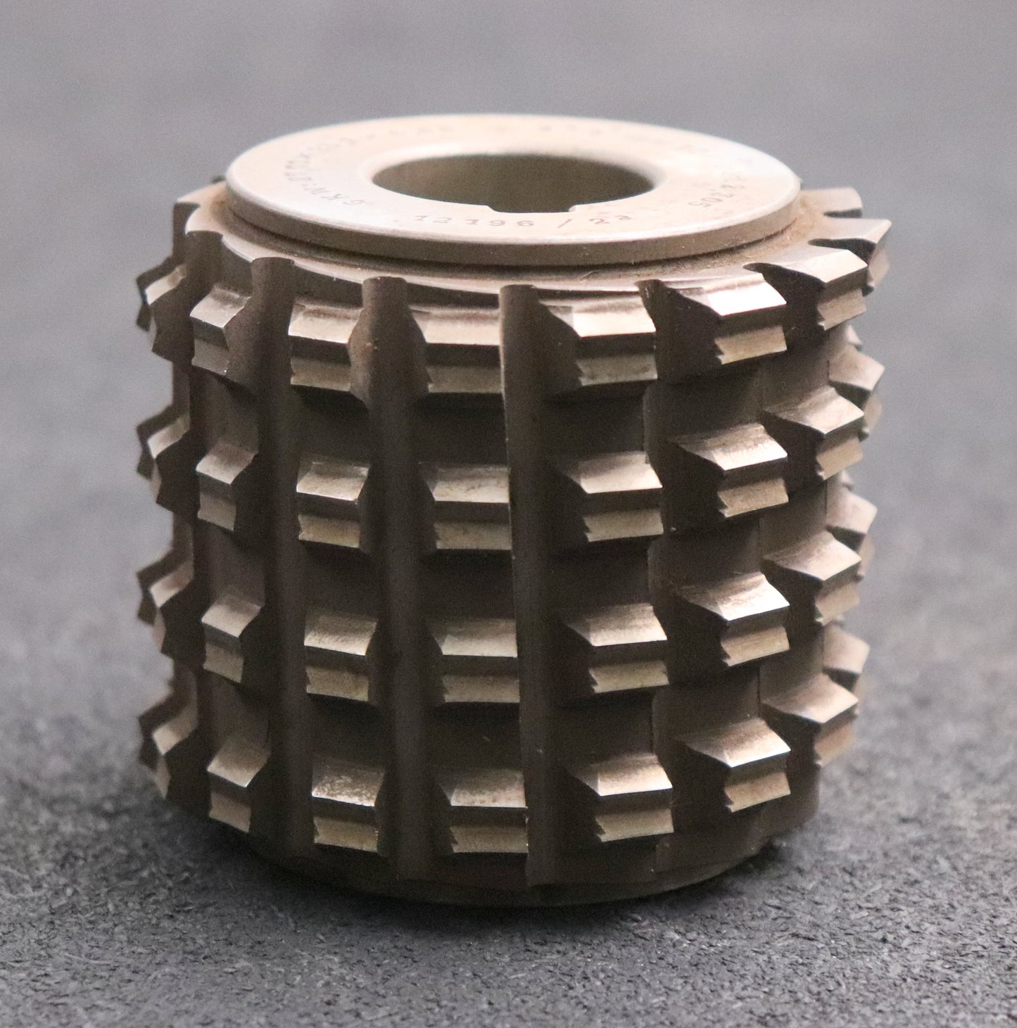 Keilwellenwälzfräser 6 Keile 27,71x23,1x6,88 Höcker Fertigfräser Ø72x75xØ27mm