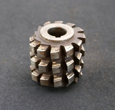 Keilwellen-Wälzfräser 6 Keile 72,3x78x12,3mm Abmessungen Ø82x82x27mm mit LKN