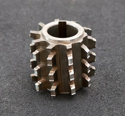 Keilwellen-Wälzfräser 8 Keile 30,3x42x7,3mm Vorfräser mit Höcker Ø61x57xØ27mm