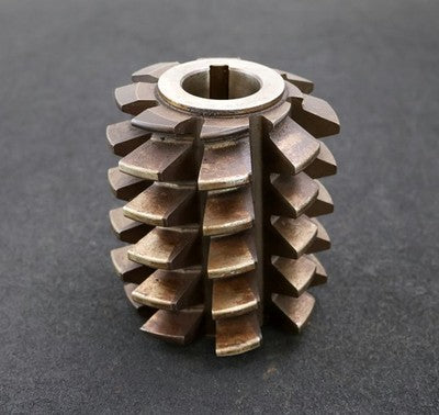 STRASMANN Zahnrad-Wälzfräser gear hob m= 8mm 20° EGW Ø124x138xØ40mm mit LKN
