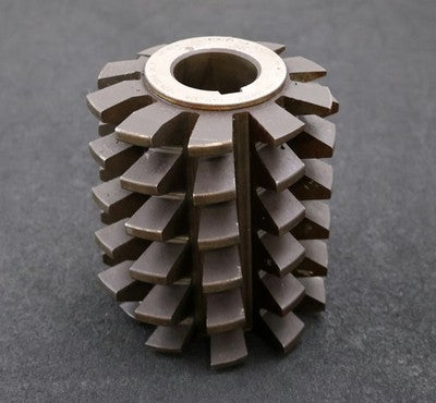 LEIMBACH Zahnrad-Wälzfräser gear hob m= 8mm 20° EGW Ø124x138xØ40mm mit LKN
