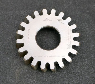 S.U. Scheibenschneidrad mit Treppenschliff gear shaper m= 5,25mm 15° EGW Z= 20