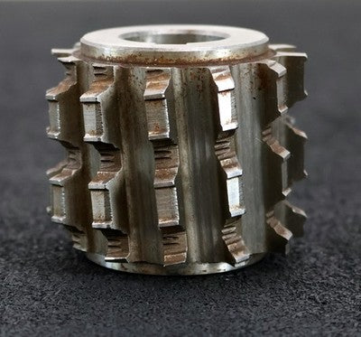 Keilwellen-Wälzfräser 6 Keile 36,2x42x8,2mm mit Höcker Ø67x57xØ27mm mit LKN