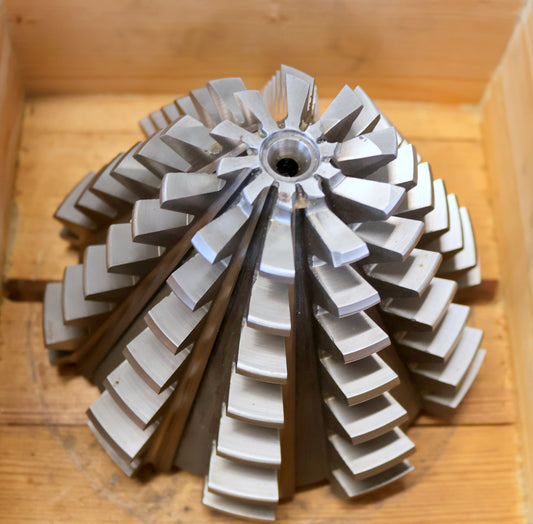 KLINGELNBERG Palloid-Wälzfräser m= 6,0 17°30' EGW Zahnform III 1-gg. Re Rest 75%