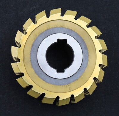 DOLD Zahnstangengruppenfräser 5-rillig m= 4,0mm EGW 20° BPI Ø145x65xØ40 mit LKN