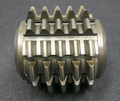 SAAZOR Stollenwälzfräser involute spline hob Vorfräser m=5mm 18°13´ EGW 1gg. Re.