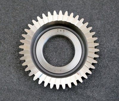 LORENZ Scheibenschneidrad Treppenschliff m= 2,5mm 15° EGW Z= 40 Ø109x25xØ1 3/4"